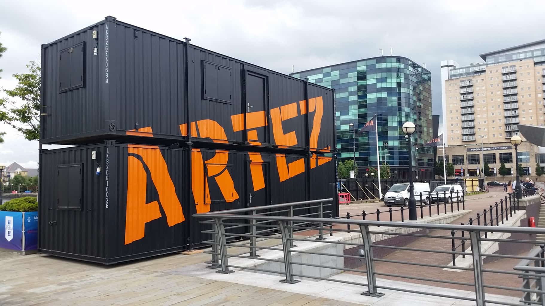 Signs Northwest - Artez Container Branding.