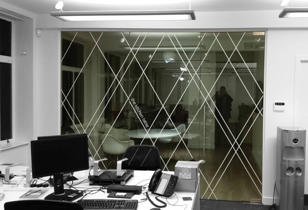 Glass Manifestation Frosted Window Film (Manchester) 0161 776 0527