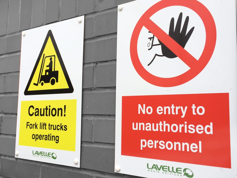 Safety Signs (Free Quotes 0161 776 0527) by Signs NW, Manchester