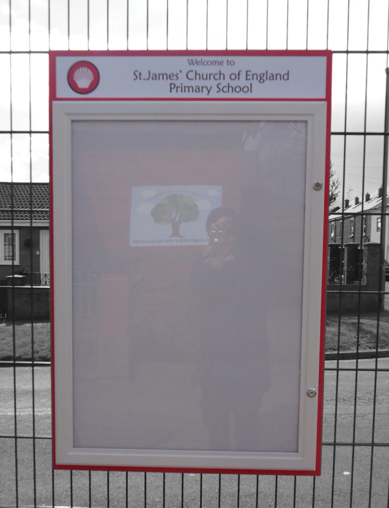 st-james-postercase-sign - Signs Northwest