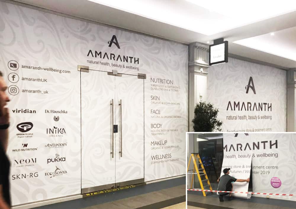 amaranth window graphics