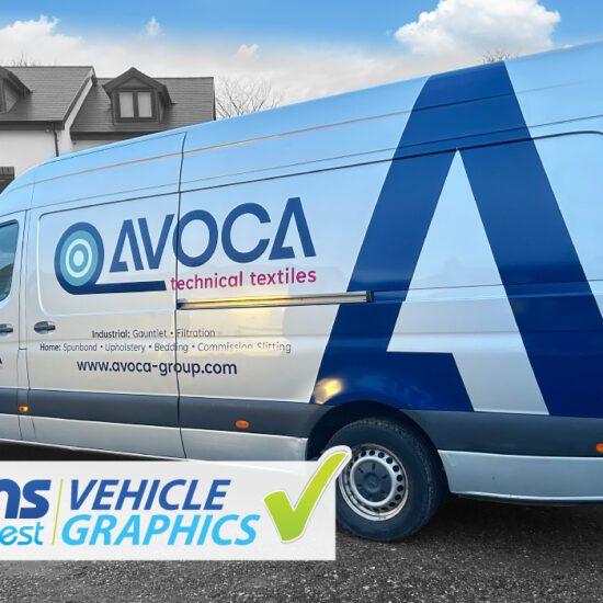 Mercedes Spinter Van Avoca Vehicle Graphics
